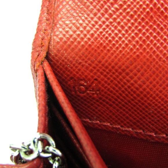 PRADA Saffiano Studded Wallet W/ Card Holder - Picture 4 of 11